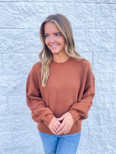 Chocolate Berkley Sweater