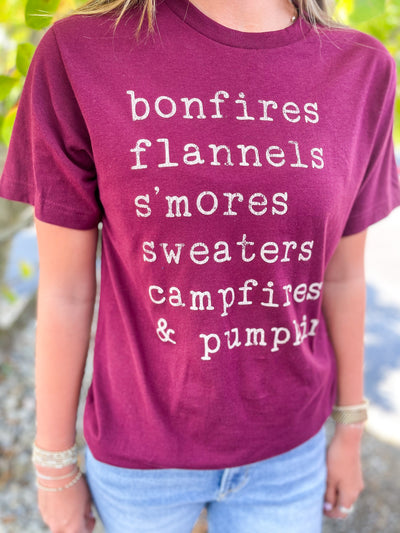 Bonfires Graphic Tee