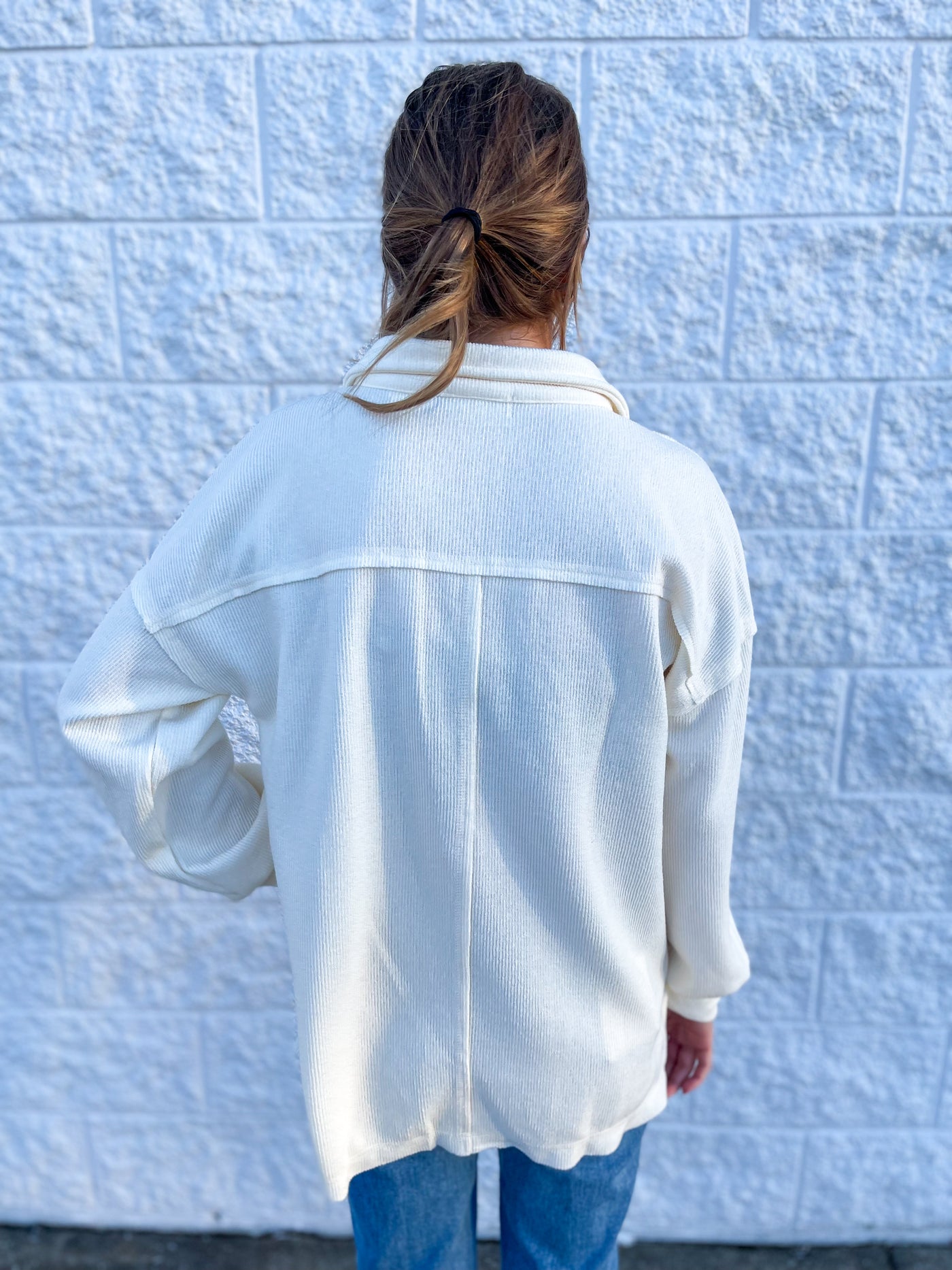 Cream Ella Pullover