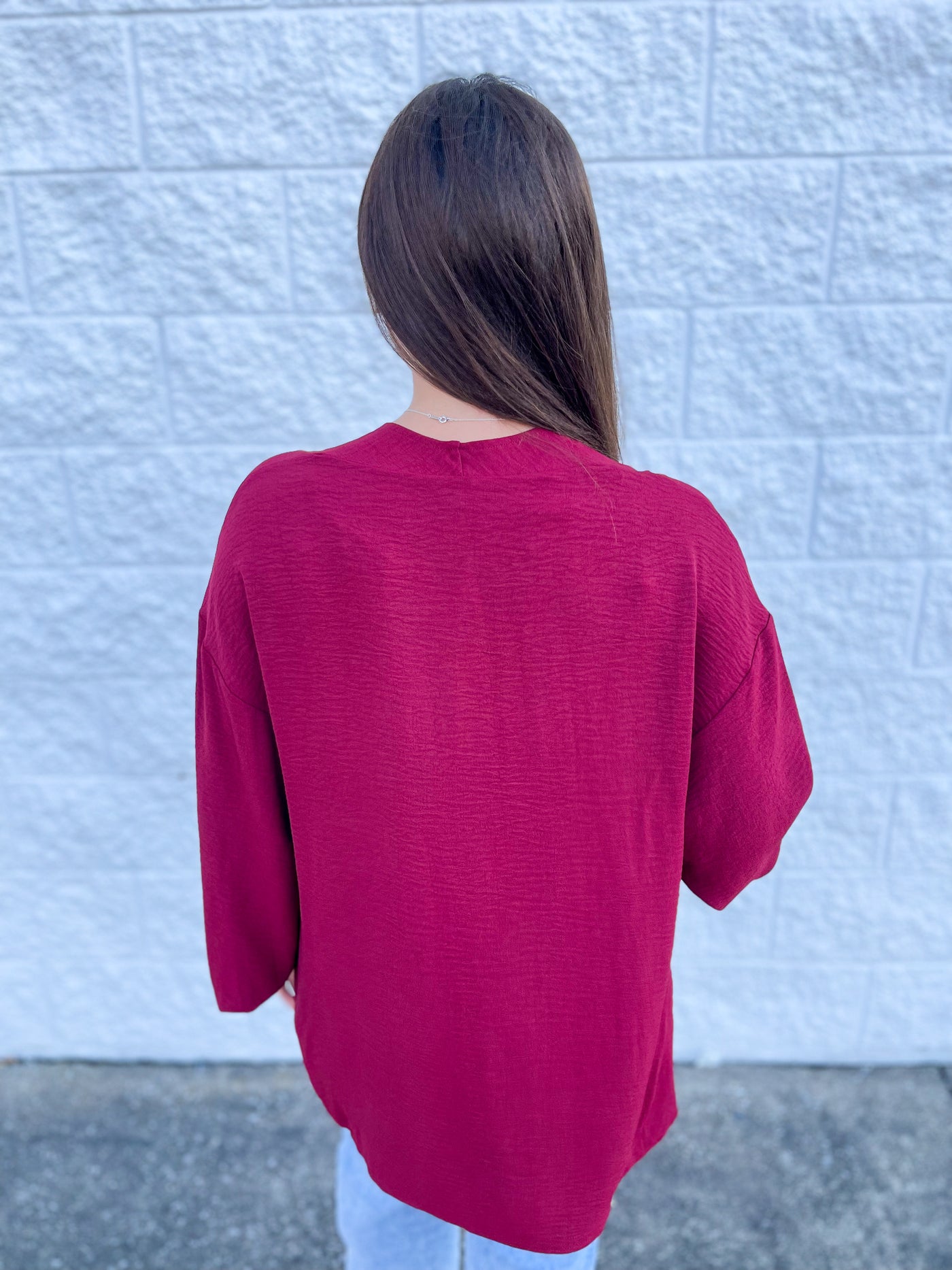 Burgundy Bella Top