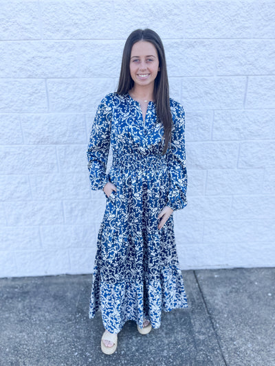 Navy Ellie Dress