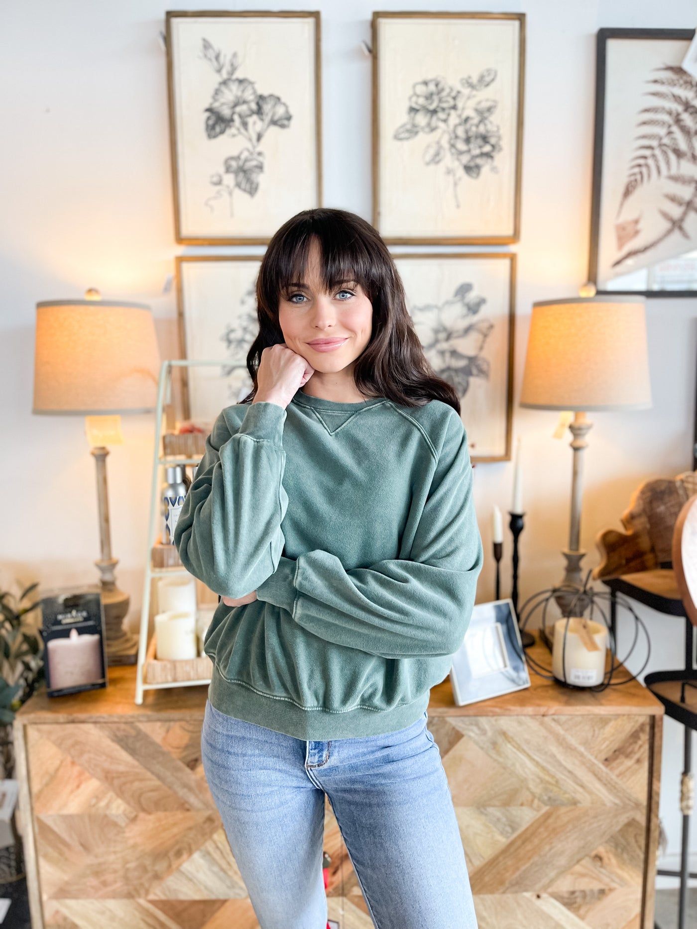 Green Jane Sweatshirt