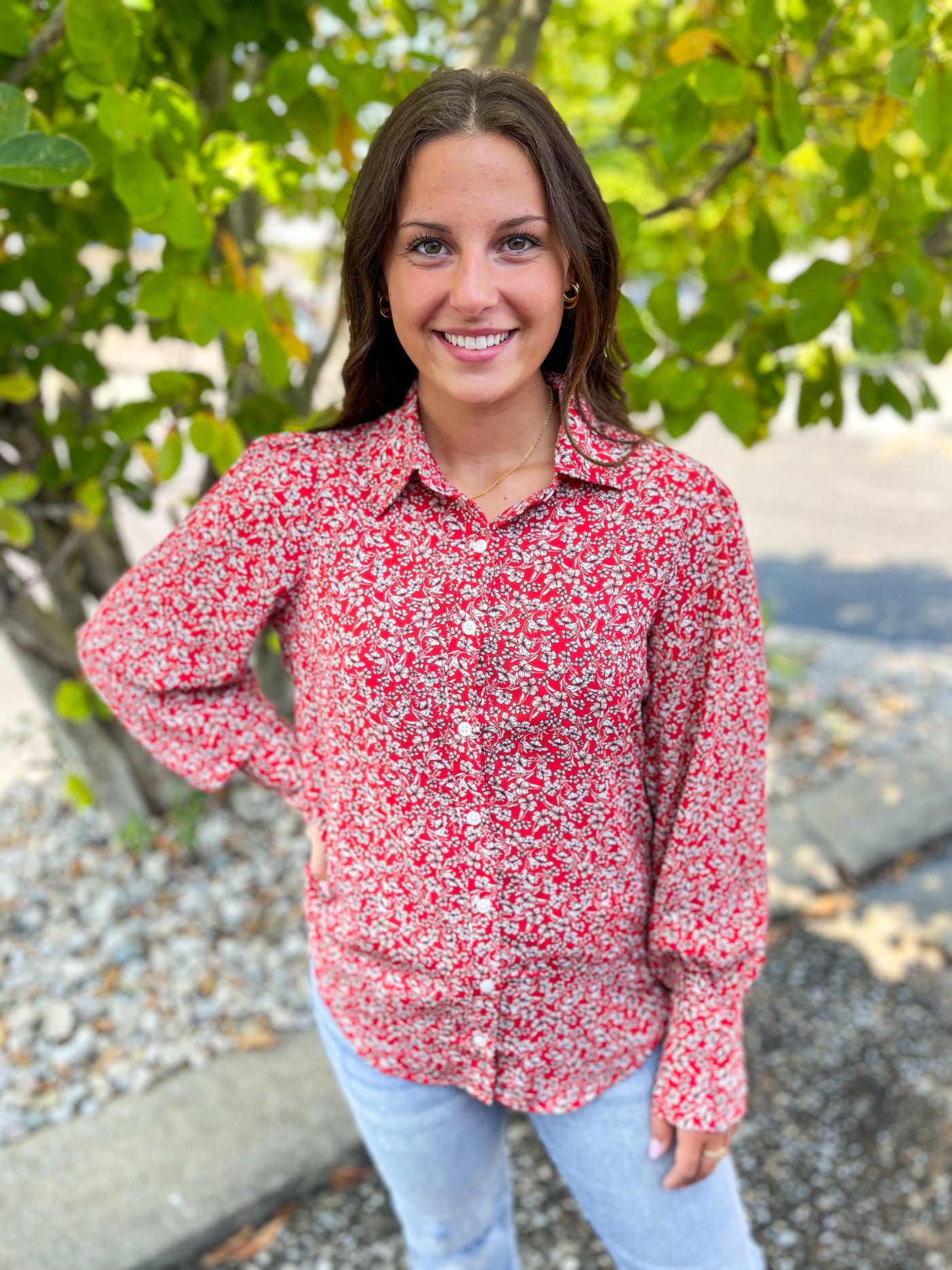 Floral Ann Blouse