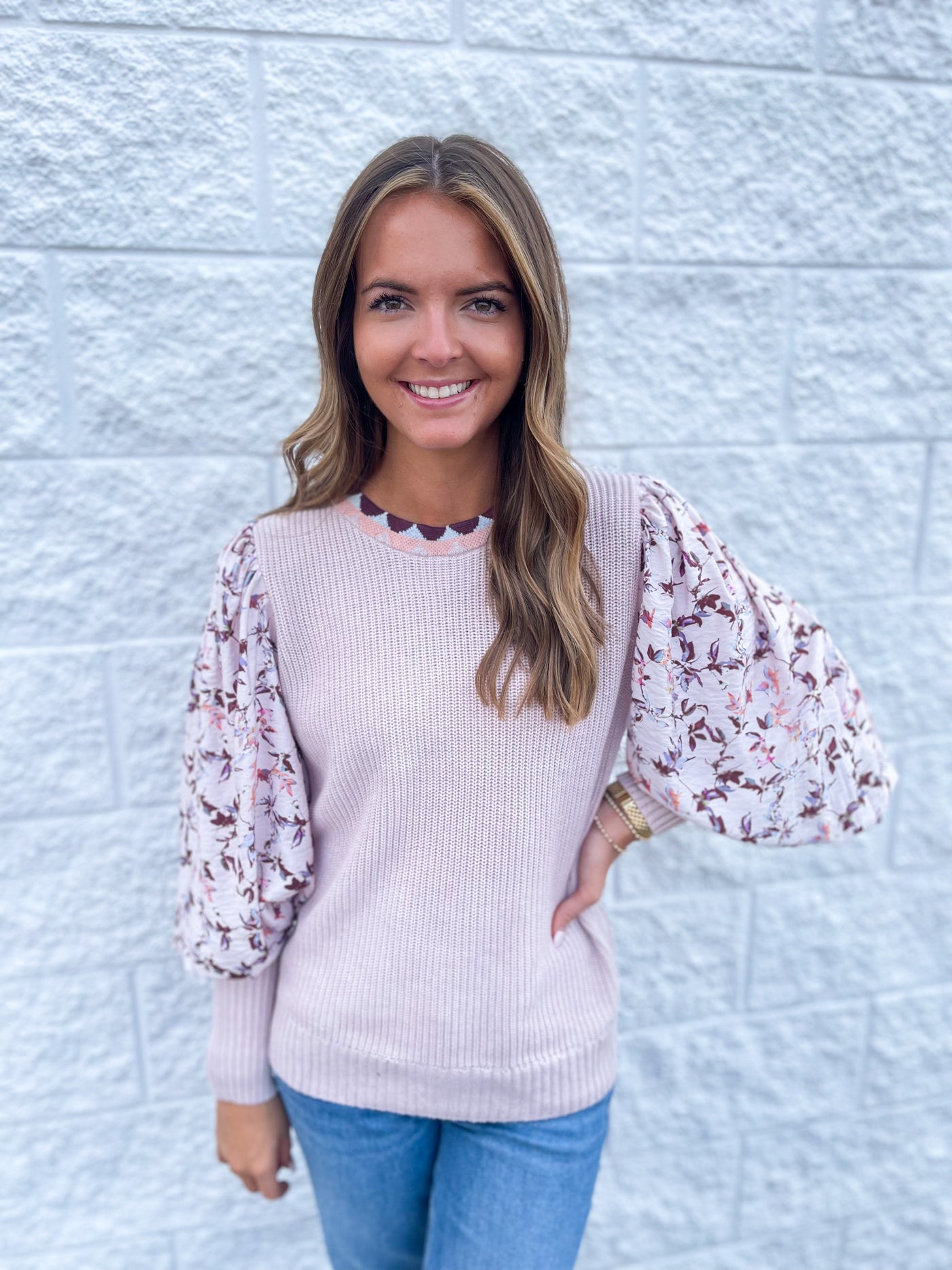 Blush Juliette Sweater