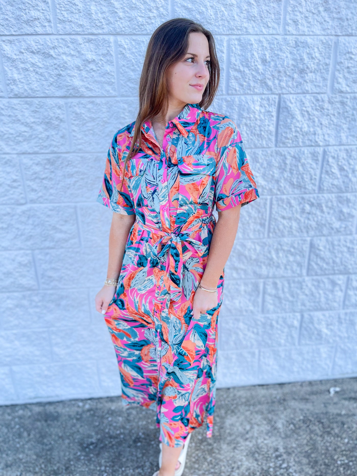 Jodifl Mix Print Chloe Dress
