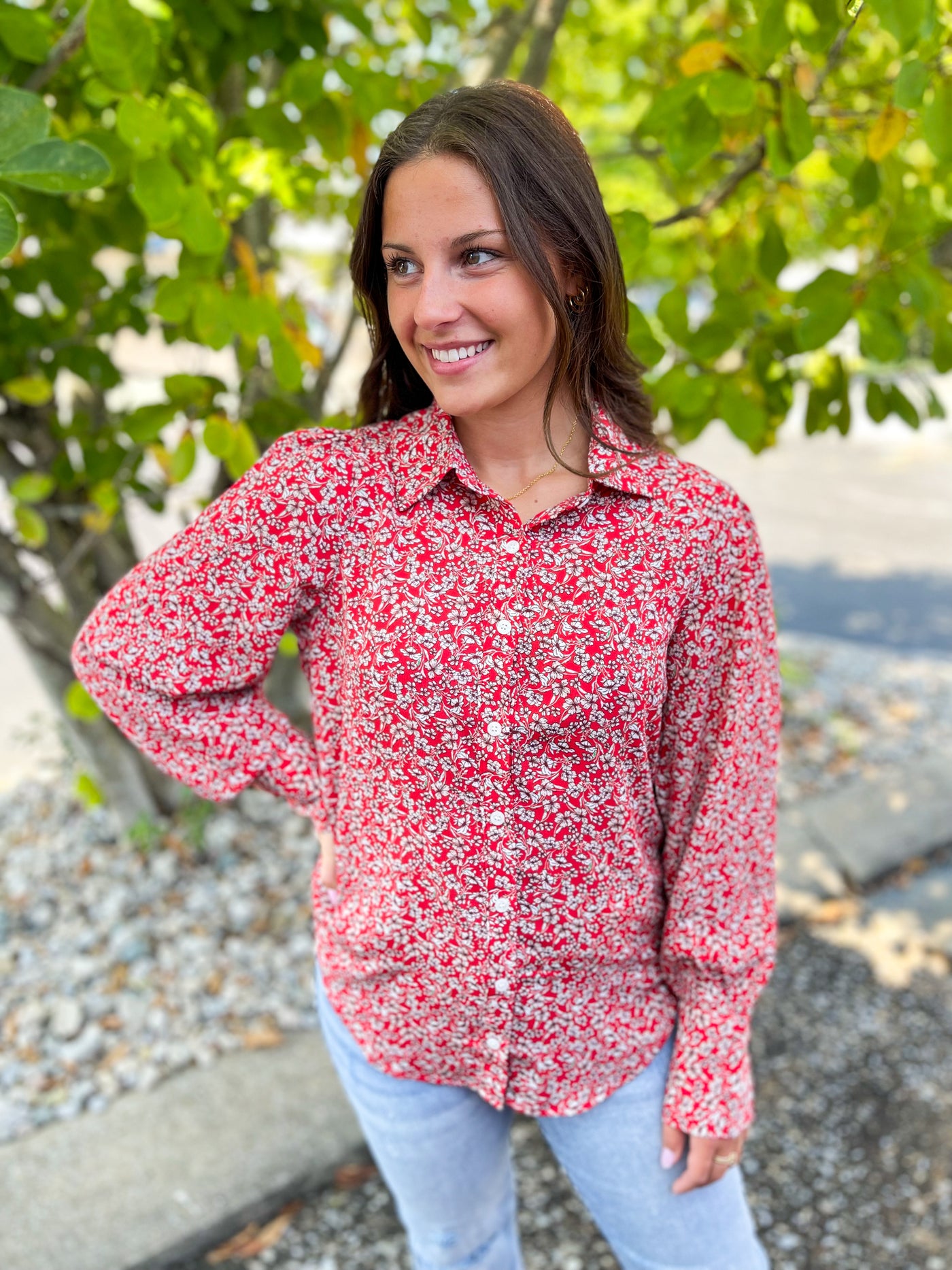 Floral Ann Blouse