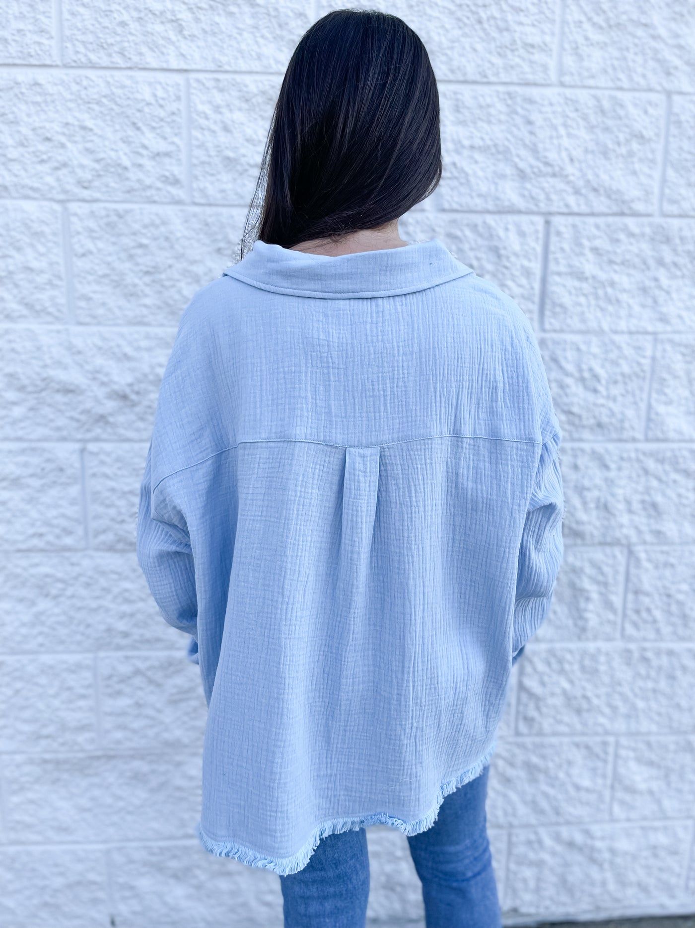 Periwinkle Chrissy Top