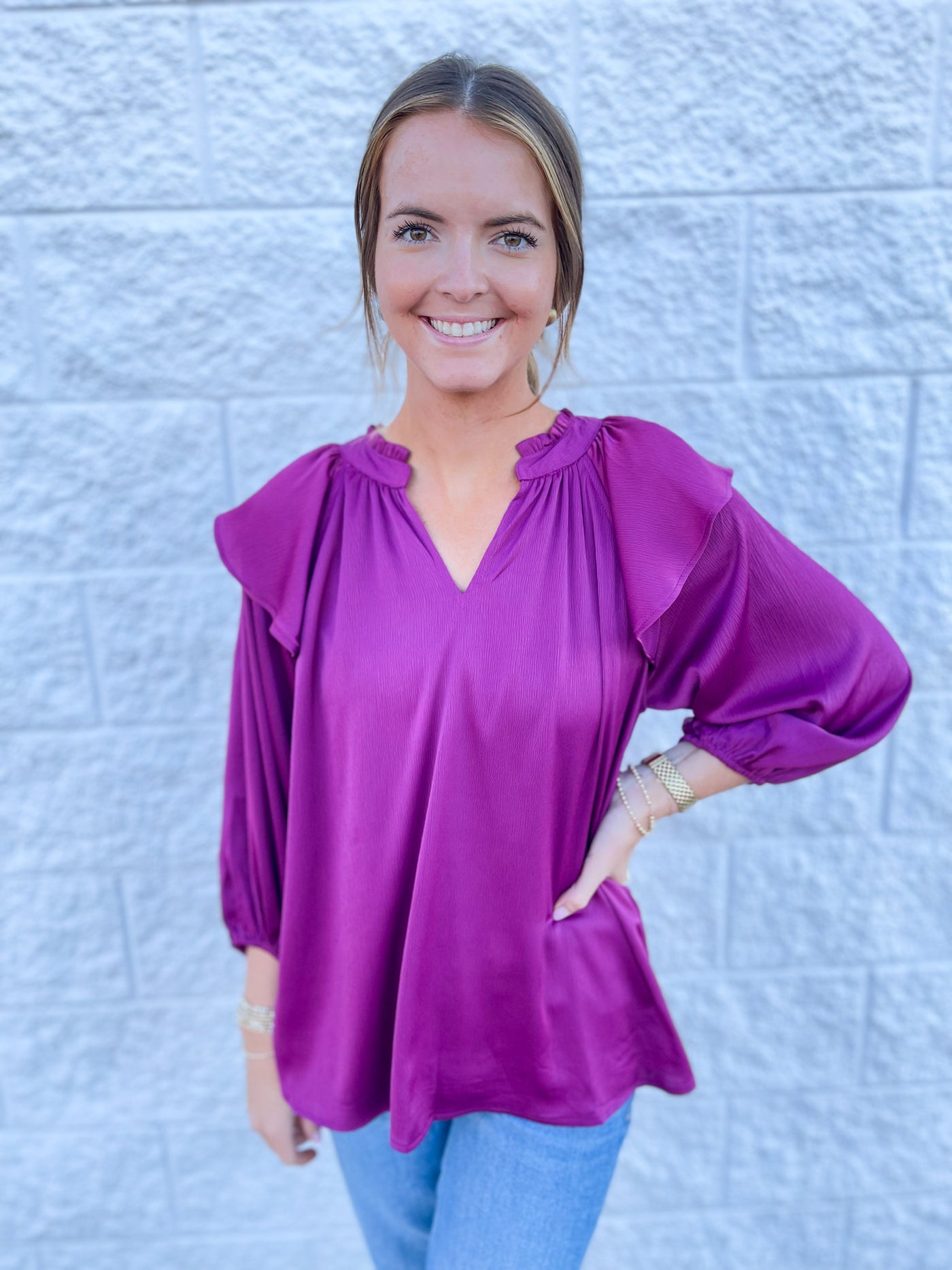 Violet Athena Top