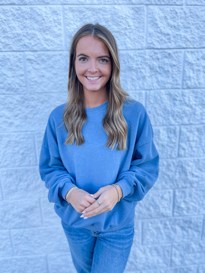 Blue Odelia Sweatshirt