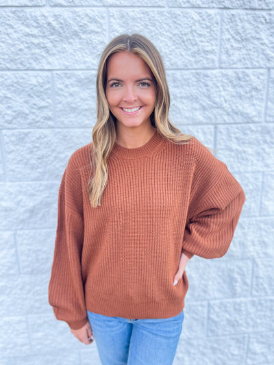 Chocolate Berkley Sweater