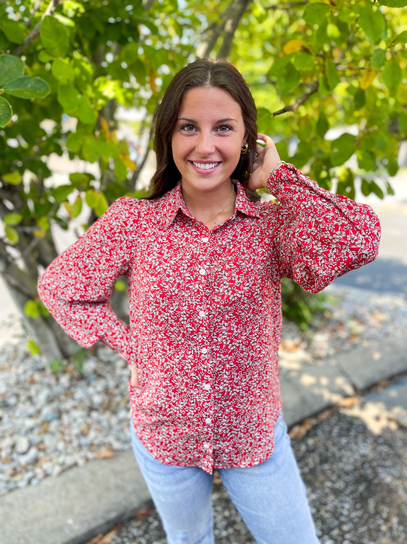 Floral Ann Blouse