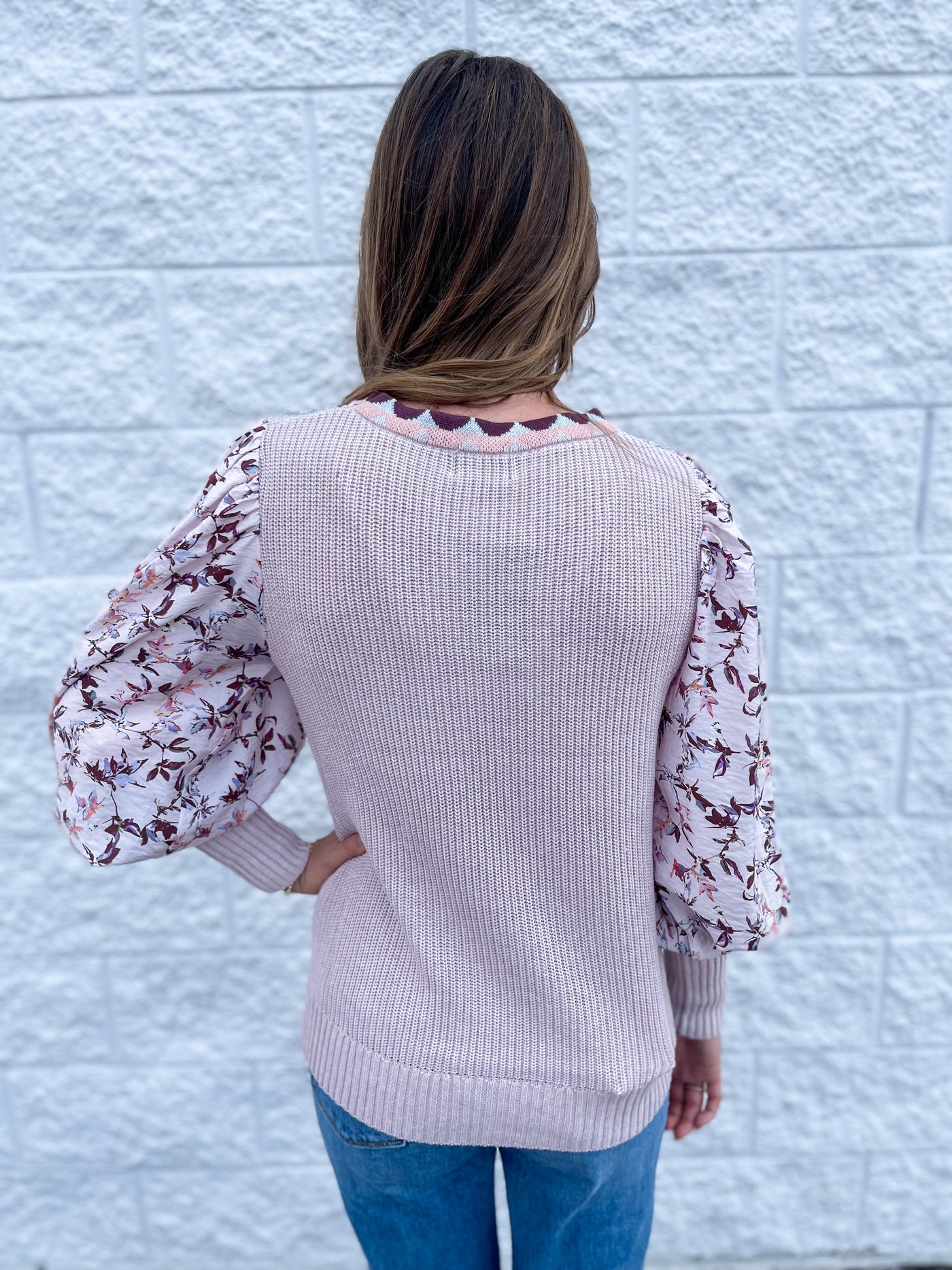 Blush Juliette Sweater