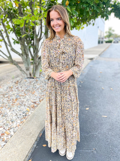 Gold Multi Bianca Dress