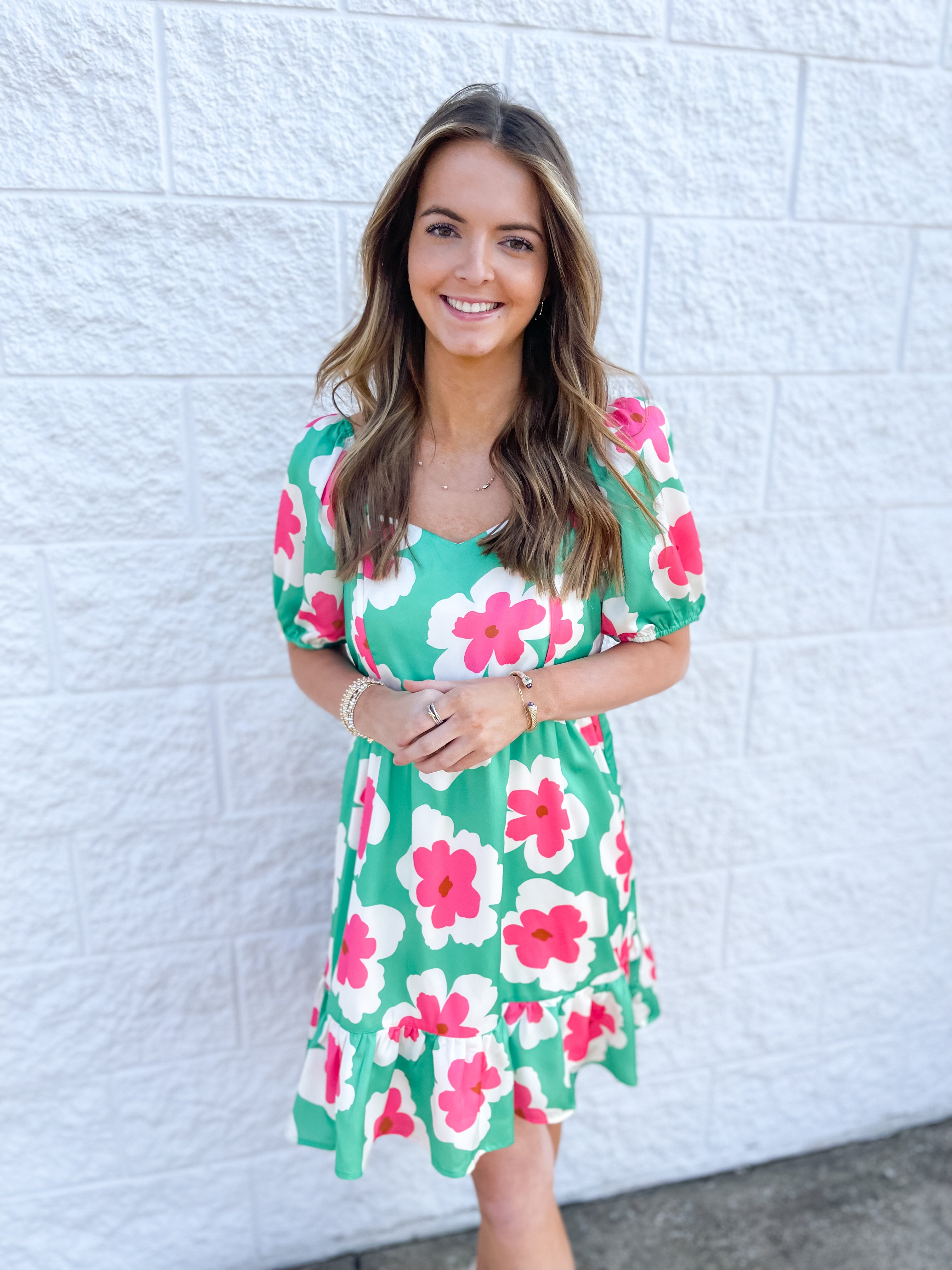 Jodifl Green Olivia Dress – Kenzie Parker