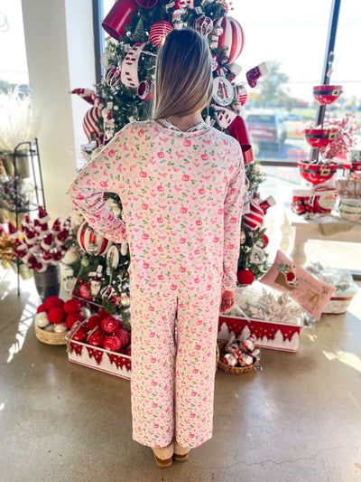 Holiday Cocktails PJ Set