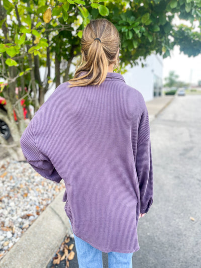 Plum Lara Top