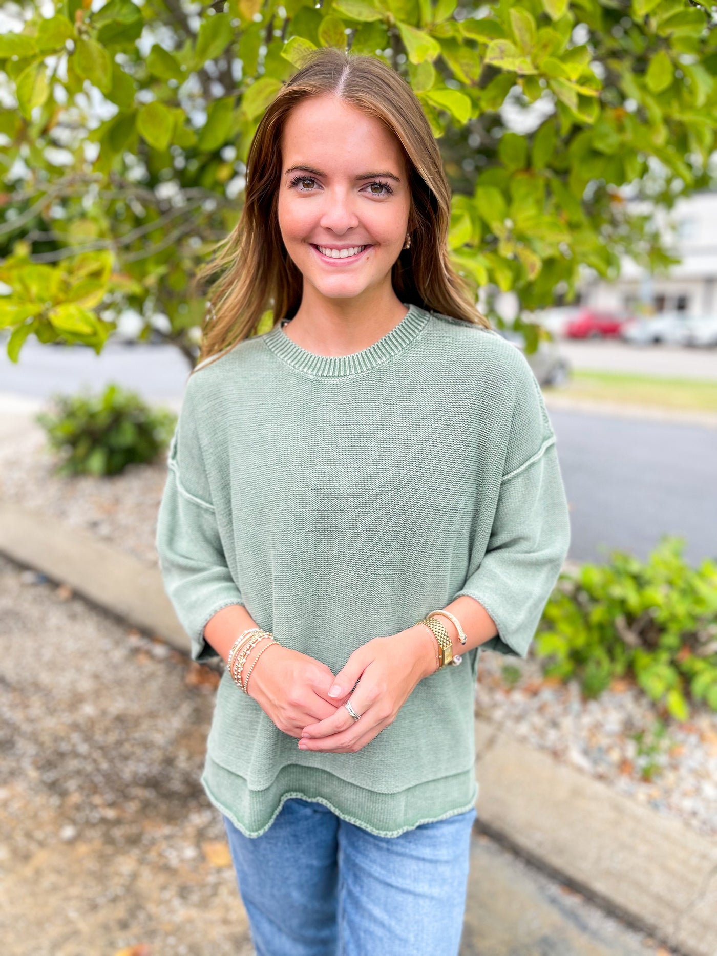 Juniper Half Sleeve Avery Sweater