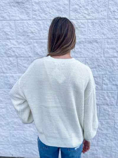 Cream Berkley Sweater