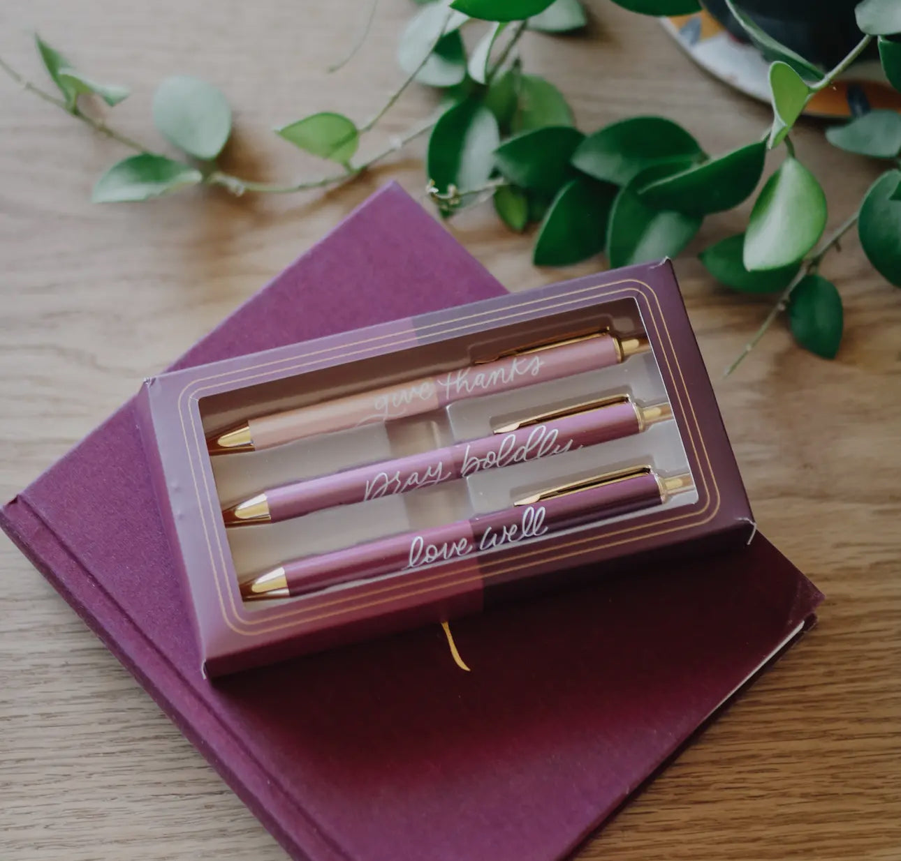 Rose Tone Pen Set