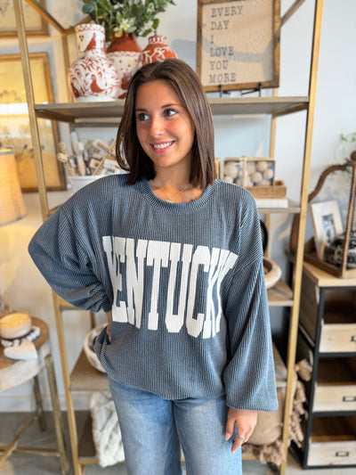 Kentucky Ribbed Graphic Sweatshirt