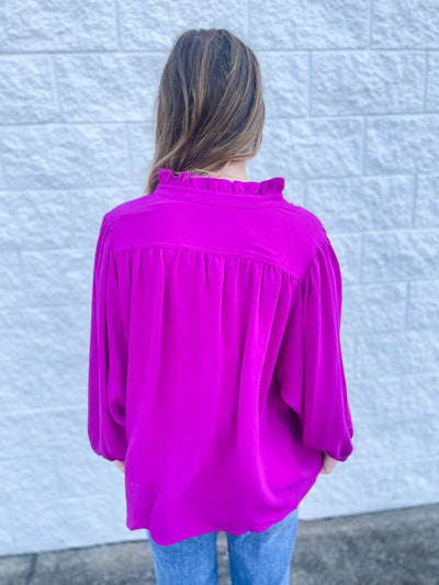 Magenta Molly Top