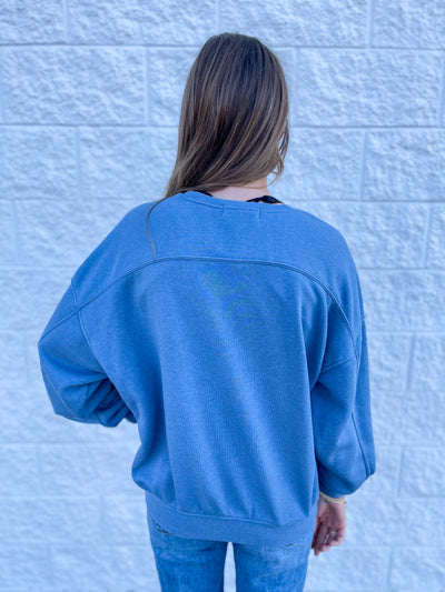 Blue Odelia Sweatshirt