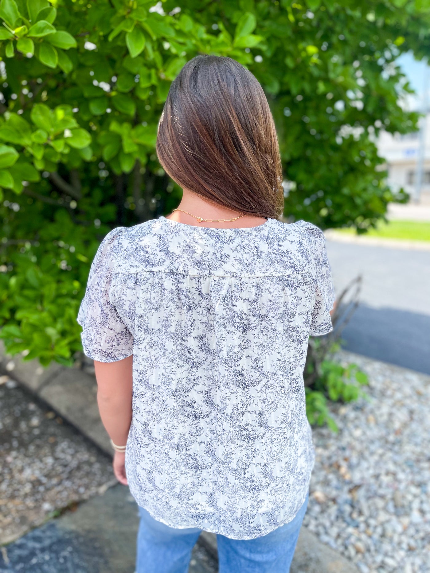 Ivy Floral Print Top