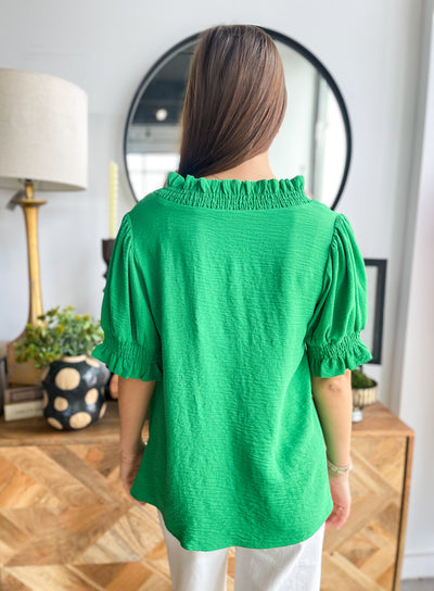 Kelly Green Sara Top