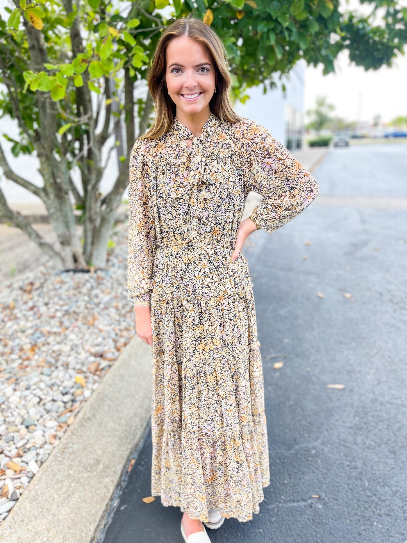 Gold Multi Bianca Dress