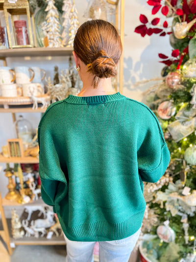 Green Juliette Sweater