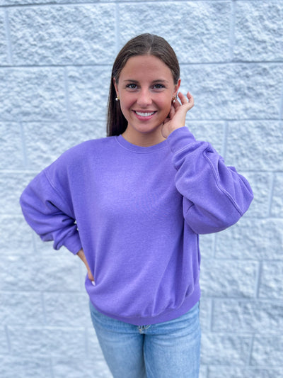 Purple Odelia Sweatshirt