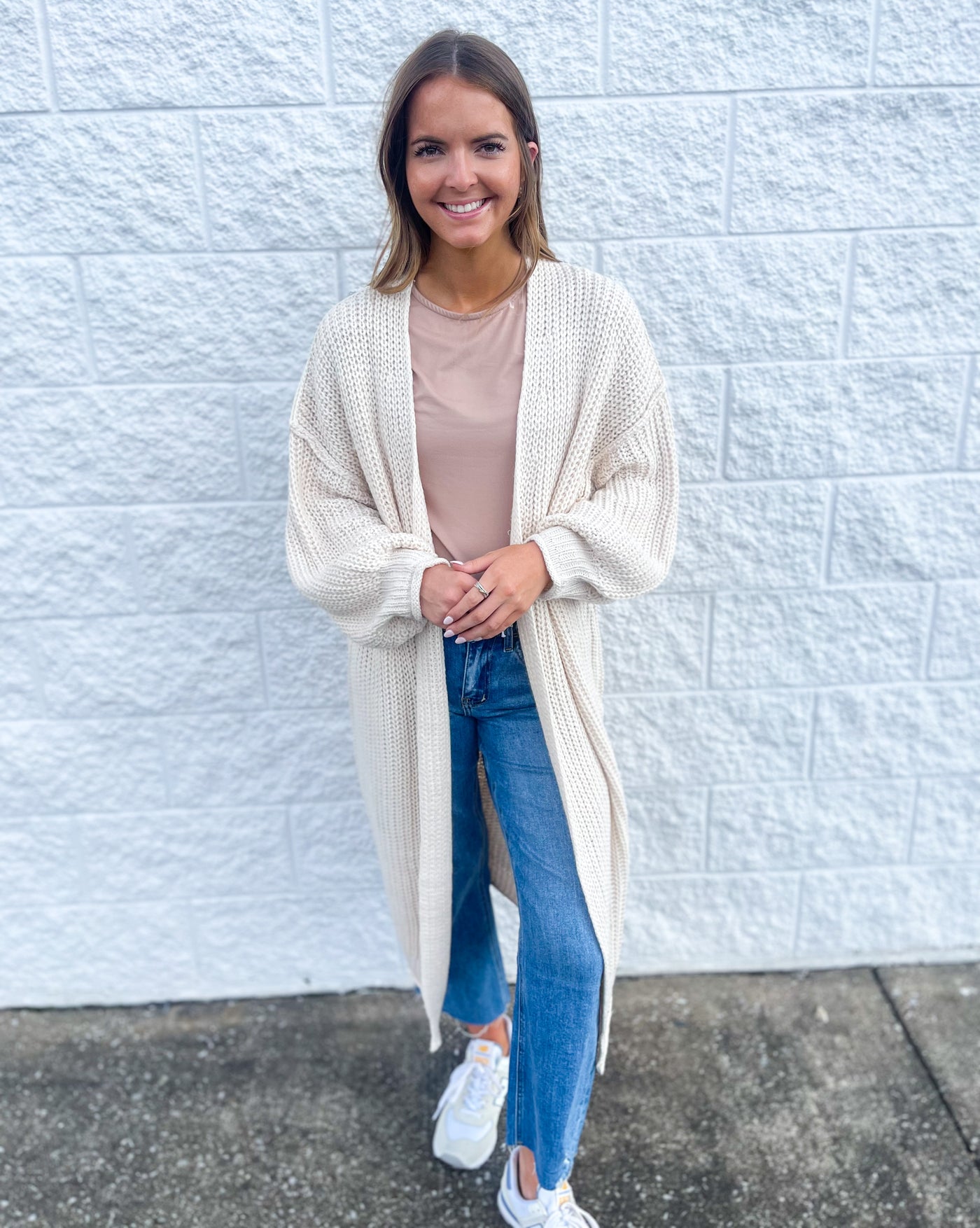 Beige Emmy Cardigan