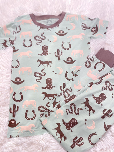 Giddy Up Bamboo PJ Set