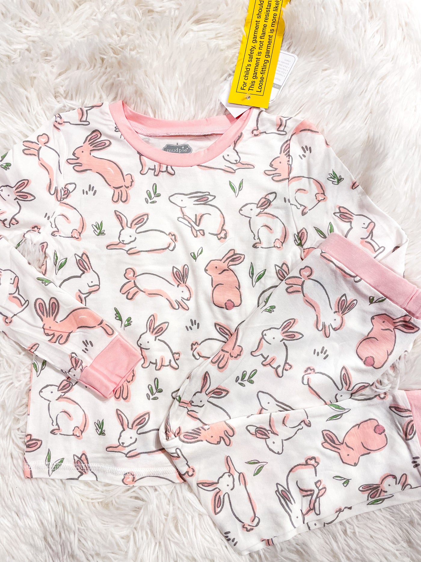 Pink Bunny Pajamas